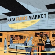 Napa Farms Market llustration by Sic Monkie